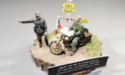 DKW NZ 350 und Feldgendarm 1:35