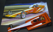 Flying Wedge Streamline Dragster 1:25