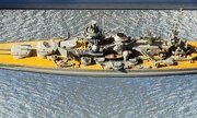 Battleship Gneisenau 1:700