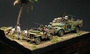 LRDG Chevrolet 30 CWT & Willys Jeep 1:76