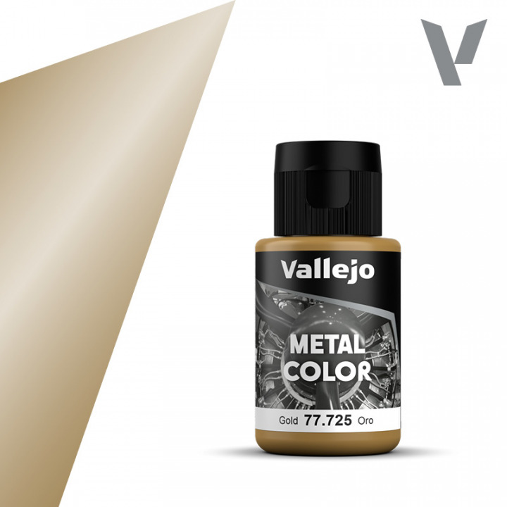 Boxart Gold - new formula  Vallejo Metal Color