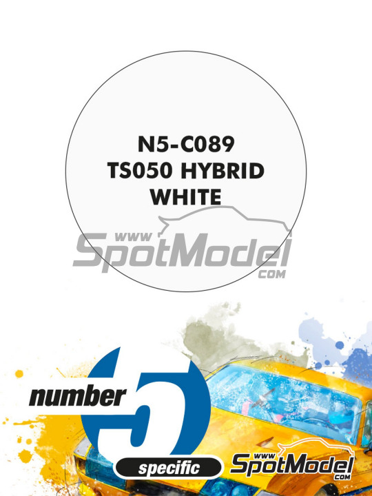 Boxart TS050 Hybrid White  Number Five