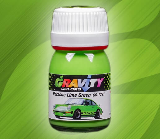 Boxart Porsche Lime Green  Gravity Colors