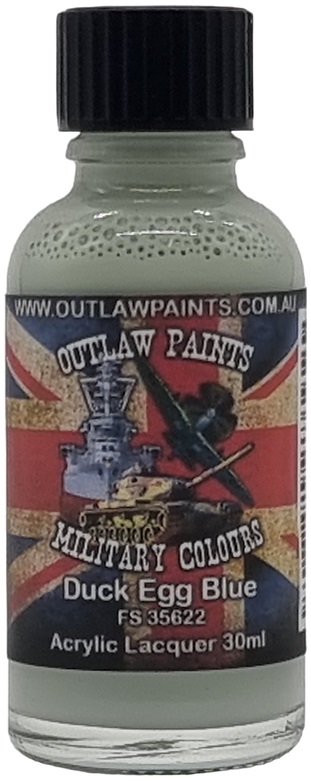 Boxart British Military Colour - Duck Egg Blue OP056MIL Outlaw Paints