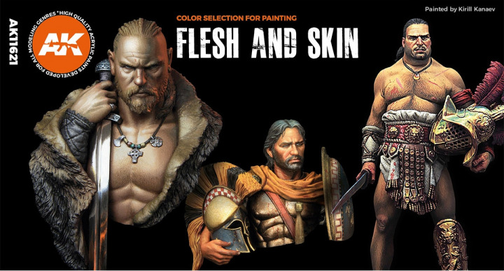 Boxart Flesh And Skin  AK 3rd Generation - Figure