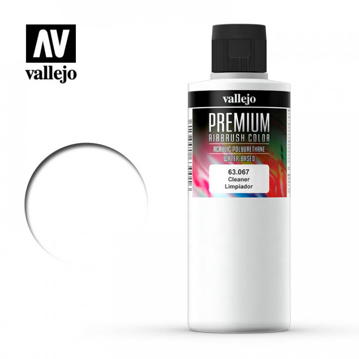 Boxart Airbrush Cleaner  Vallejo Premium Airbrush Colors