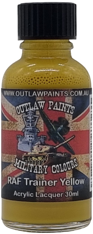 Boxart British Military Colour - RAF Trainer Yellow OP115MIL Outlaw Paints