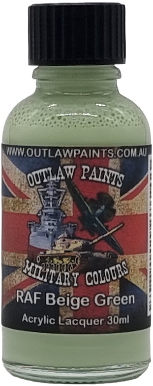 Boxart British Military Colour - RAF Beige Green OP116MIL Outlaw Paints
