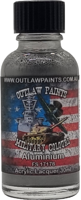 Boxart US Military Colour - Aluminium FS17178 OP041MIL Outlaw Paints