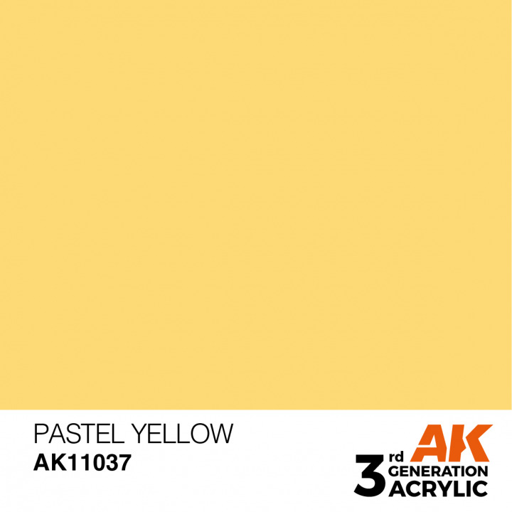 Boxart Pastel Yellow - Pastel  AK 3rd Generation