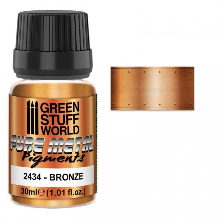 Boxart Pure Metal Pigments BRONZE  Green Stuff World