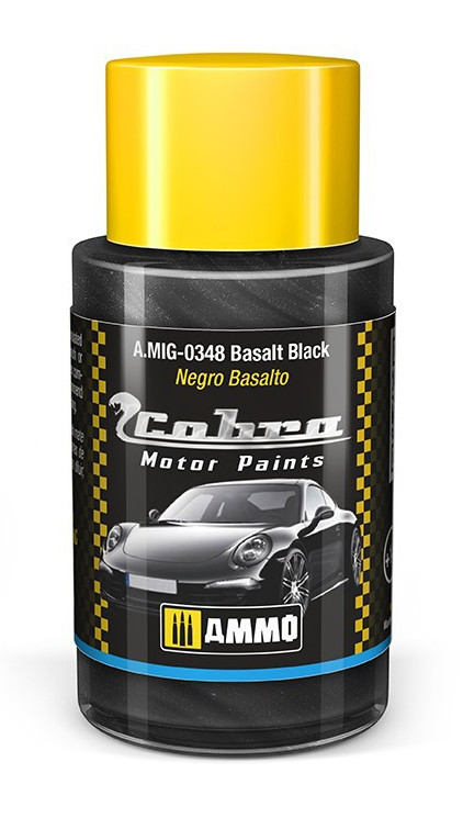 Boxart Cobra Motor Basalt Black A.MIG-0348 Ammo by Mig Jimenez