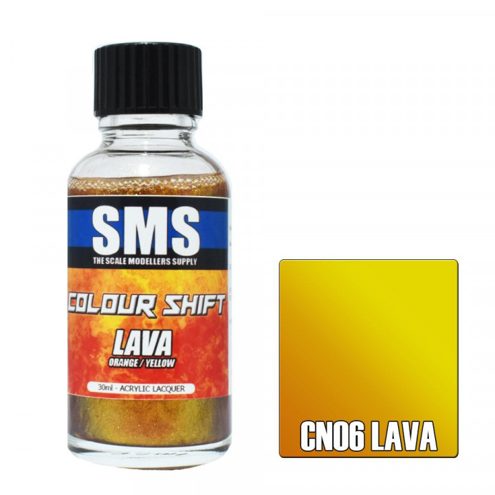 Boxart Colour Shift - LAVA (ORANGE/YELLOW) CN06 SMS