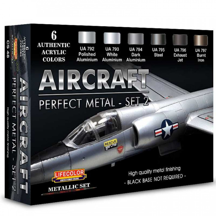 Boxart Aircraft - Perfect Metal - Set 2  Lifecolor