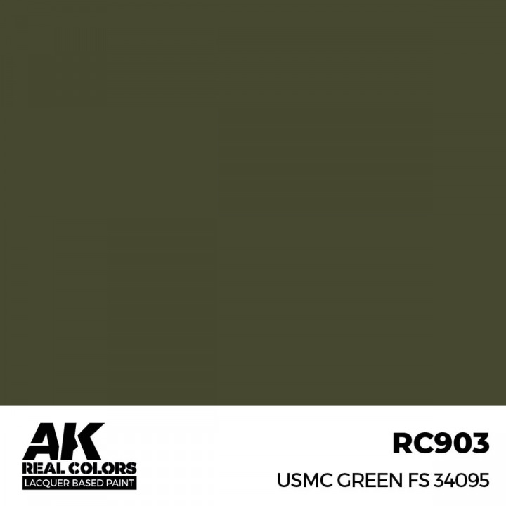 Boxart USMC Green FS 34095 RC903 AK Real Colors