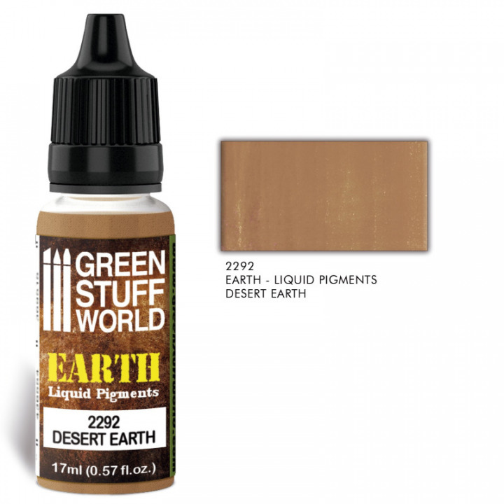 Boxart Liquid Pigments Dessert Earth  Green Stuff World