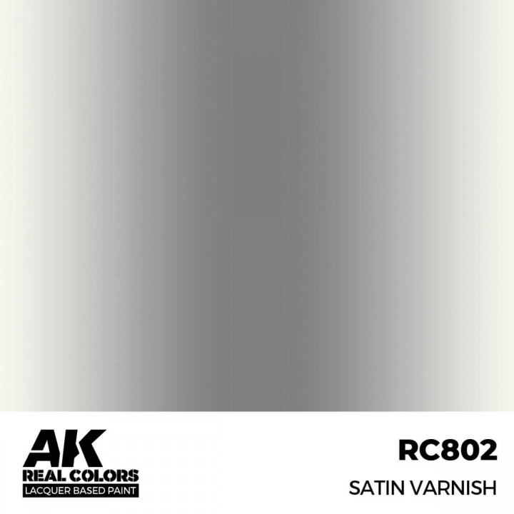 Boxart Satin Varnish  AK Real Colors