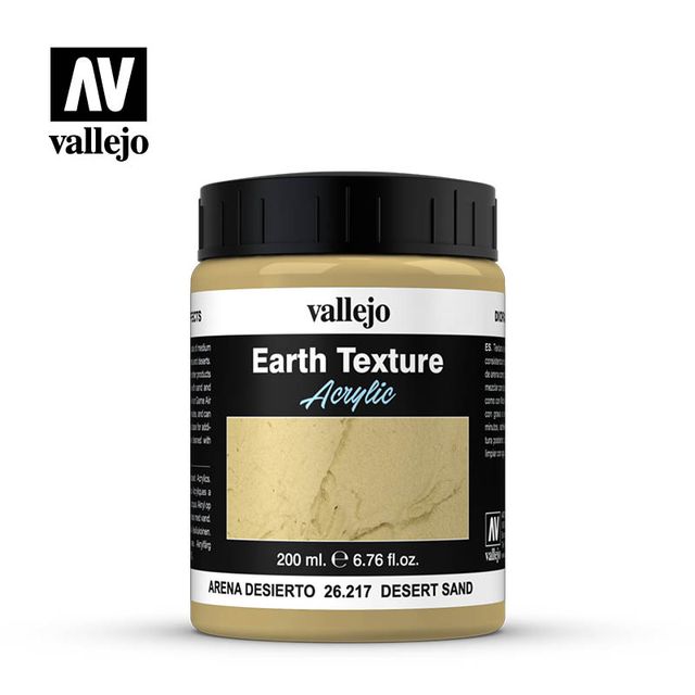 Boxart Acrylic Earth Texture - Desert Sand  Vallejo Diorama Effects