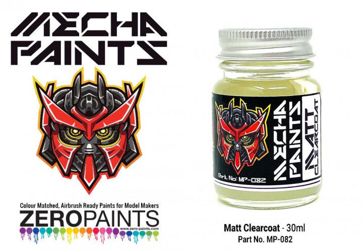 Boxart Matt Clearcoat  Mecha Paints