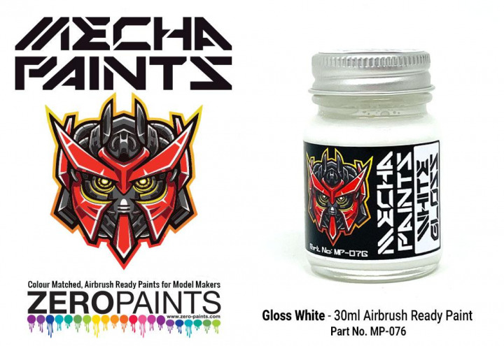 Boxart Gloss White  Mecha Paints