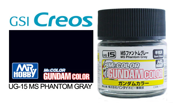 Boxart Gundam Color MS Phantom Grey  Mr.COLOR