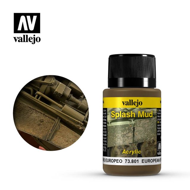 Boxart European Splash Mud  Vallejo Weathering Effects