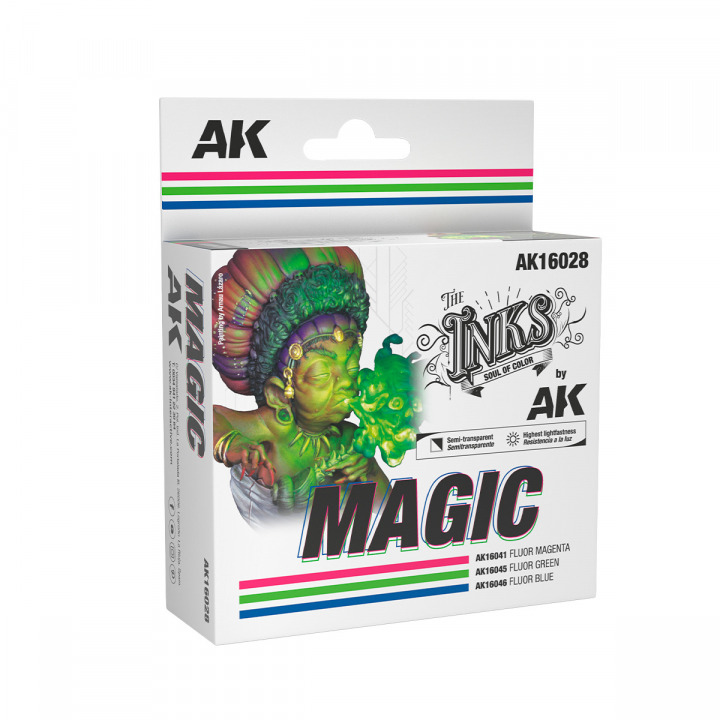 Boxart Magic AK16028 The Inks