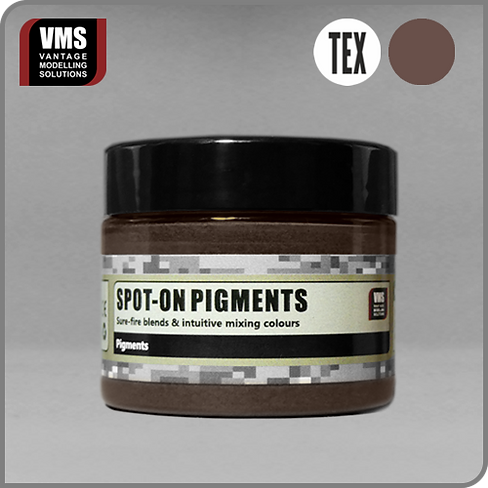 Boxart Dark Brown Earth - Textured 10 VMS Spot-on Pigments