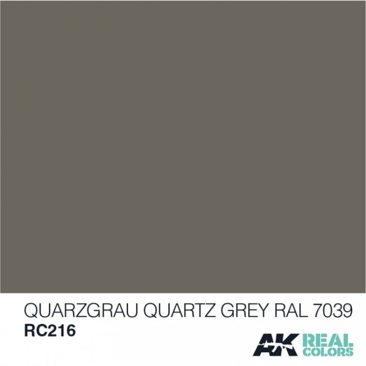 Boxart Quarzgrau Quartz Grey RAL 7039  AK Real Colors