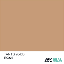 Boxart Tan FS 20400  AK Real Colors