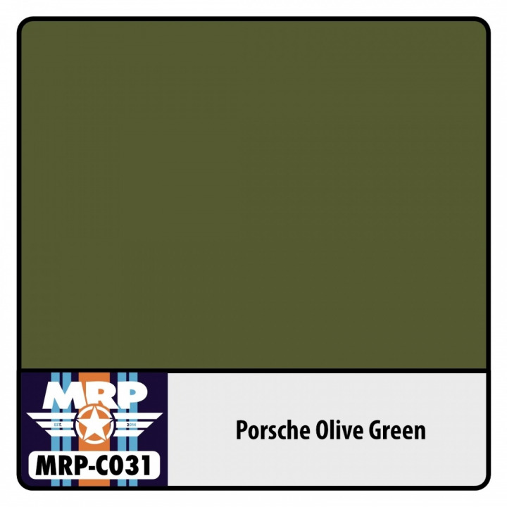 Boxart Porsche Olive Green  MR.Paint