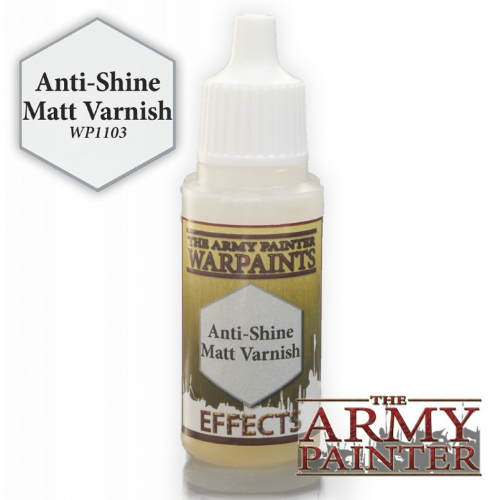 Boxart Anti-Shine Matt Varnish  The Army Painter