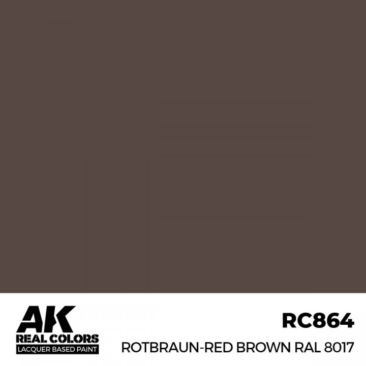 Boxart Rotbraun-Red Brown RAL 8017  AK Real Colors