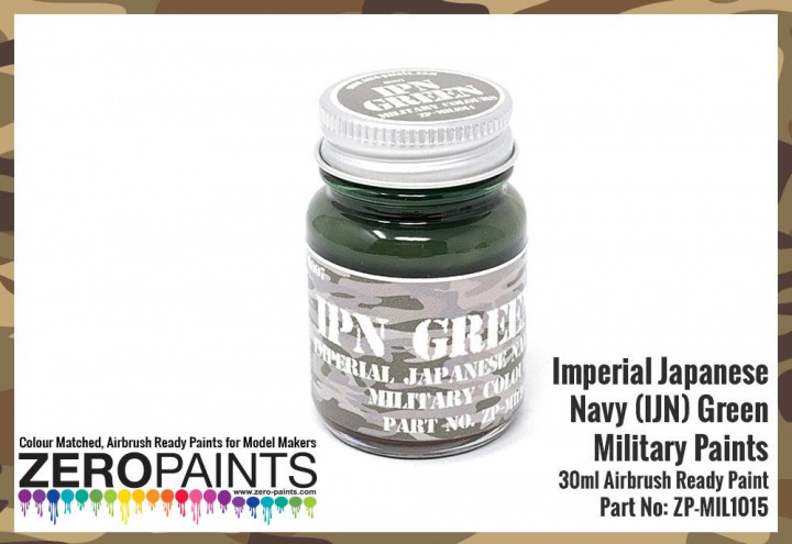 Boxart Imperial Japanese Army (IJA) Green  Zero Paints