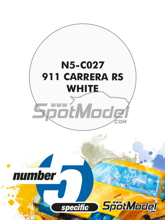 Boxart 911 Carrera RS White  Number Five