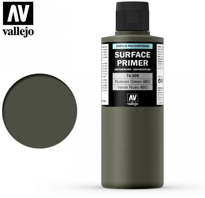 Boxart Russian Green 4BO 74.609 Vallejo Surface Primer