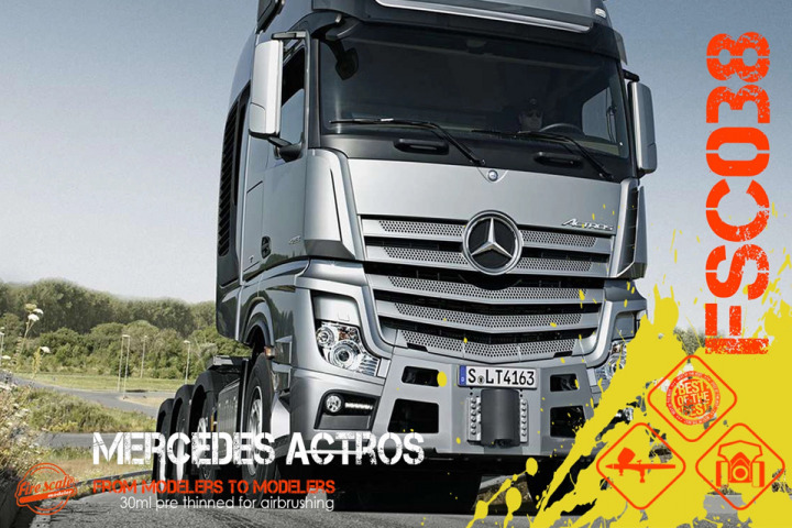 Boxart Mercedes Actros  Fire Scale Colors