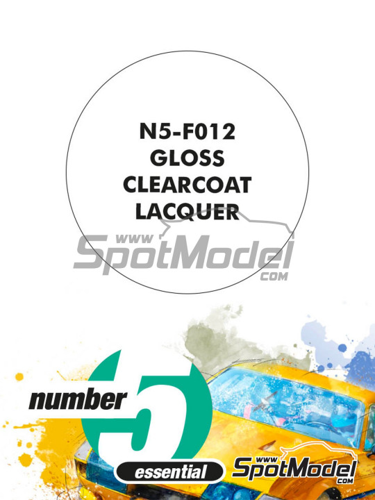 Boxart Gloss clearcoat lacquer  Number Five