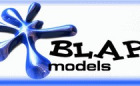 Blap! Models Logo