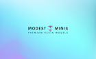 Modest Minis Studio Logo